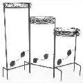 Wire Foldable Planter Rack