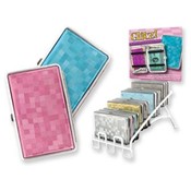 Color Choice - Metallic Flat Credit Card Wallet