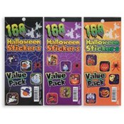 Value Pack - 168 Halloween Stickers