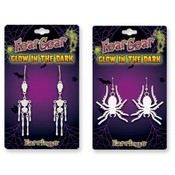Fear Gear - Glow-in-the-Dark Halloween Earrings