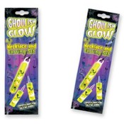Ghoulish Glow Halloween Necklace and Earring Set