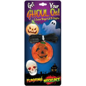Flashing Halloween Necklace - Lead Safe