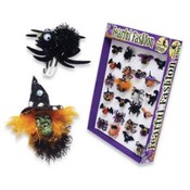 Fearful Fashion Lead-Safe-Halloween Ring w/Display