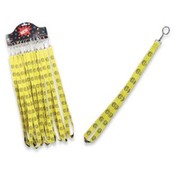 Happy Face-  Embroidered Fabric Lanyard Keychain