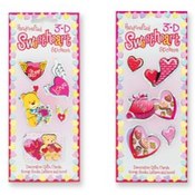 Handcrafted 3-D Sweetheart Stickers