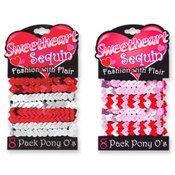 Sweetheart Sequin Fashion with Flair Pony O's