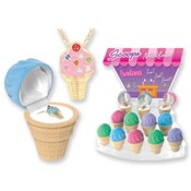 Scoops - Ice Cream 18 K Gold - Pendant - Lead Safe