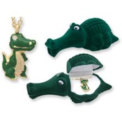 Alligator Animal Necklace in Alligator Box