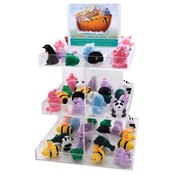 48 Piece Animal Box/Necklace Assortment w/Display
