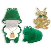 Frog Animal Necklace in Frog Box