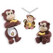 Monkey Animal Necklace in Monkey Box