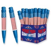 Giant 12" Patriotic - Holiday Jotter Pen w/Display