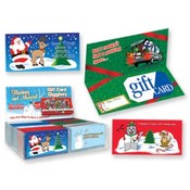 Liteup/Musical -Holiday Gift Card Holder w/Display