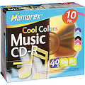 40x Cool Colors Write-Once CD-R for Audio