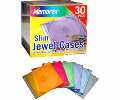 Color Slim CD Jewel Cases - 30-pack