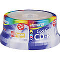 48x Cool Colors Write-Once CD-R Spindle - 25 Disc