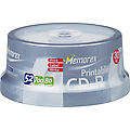 52x Write-Once CD-R Spindle with Ink Jet Printable