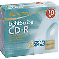 52x Write-Once CD-R with LightScribe™ Technology -