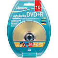 16x Write-Once DVD+R with LightScribe™ Technology