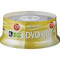 4x Rewritable DVD+RW Spindle - 25 Disc Spindle