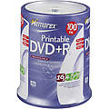 16x Write-Once DVD+R Spindle with White Printable