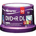 8x Double Layer Write-Once DVD+R - 50 Disc Spindle