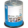 52x Write-Once CD-R Spindle - 100 Disc Spindle