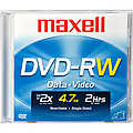 2x Rewritable DVD-RW - Single