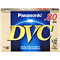 miniDV Videocassette - 80 minutes, single