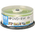 4x Rewritable DVD+RW Spindle - 25 Disc Spindle