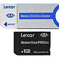 40X Platinum II 1GB Memory Stick PRO Duo™ Memory C