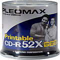 52x Write-Once CD-R Spindle with Ink Jet Printable