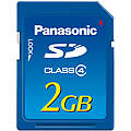 2GB Class 4 SD™ Memory Card