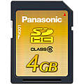 4GB SD High Capacity™ (SDHC™) Memory Card Class 6