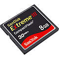 8GB Extreme III High-Performance CompactFlash® Mem