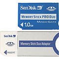 1GB Memory Stick PRO Duo™ Memory Card