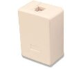 Recoton Surface-Mount Dual Modular Jack in Ivory
