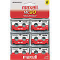 Microcassette - 6-pack