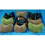 Suede Handbags