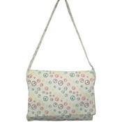 Multi Peace Messenger Bag