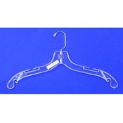 17" Clear Dress Hanger