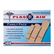 Plast Aid Family Pack Adhesive Bandages