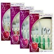 20 Piece Boxed Cutlery Set. ("Apple")