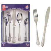 20 Piece Stainless Steel Cutlery Set/ Heavy Weight