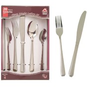 20 Piece Stainless Steel Cutlery Set/ Heavy Weight