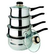 8 Piece Sauce Pan Set