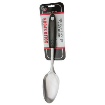 UPC 687929000023 product image for Stainless Steel Solid Spoon | upcitemdb.com