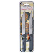 2 Piece Serrated Steak Knives