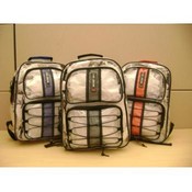 Clear Backpack- See through PVC mesh