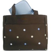 Gerber Brown/Blue Dot Tote